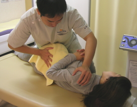 腰椎の矯正