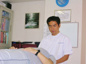 頚椎の矯正